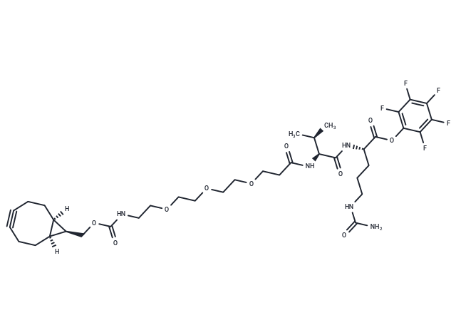 化合物 BCN-PEG3-VC-PFP ester|T17532|TargetMol