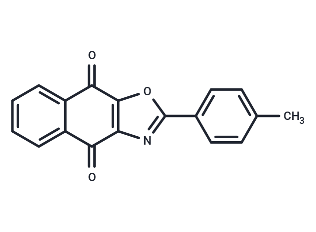 化合物 2-p-Tolylnaphtho[2,3-d]oxazole-4,9-dione|TNU0859|TargetMol