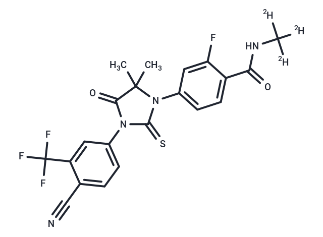 化合物 Enzalutamide-d3|T11208|TargetMol