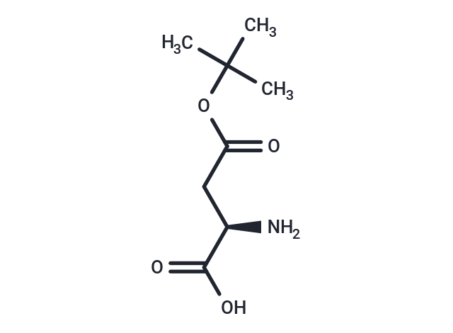 化合物 H-D-Asp(OtBu)-OH|T66123|TargetMol