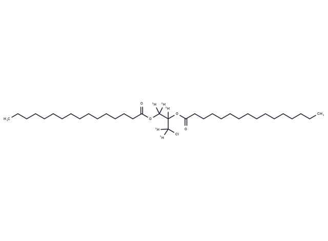 3-氯-1，2-丙醇棕榈酸双酯-d5外消旋|TMIJ-0398|TargetMol