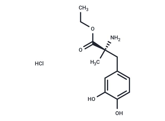 化合物 Methyldopate hydrochloride|T20133|TargetMol