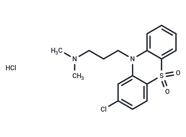 化合物 Chlorpromazine Sulfone Hydrochloride|T70105|TargetMol