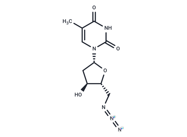 化合物 5’-Azido-5’-deoxythymidine|TNU1149|TargetMol