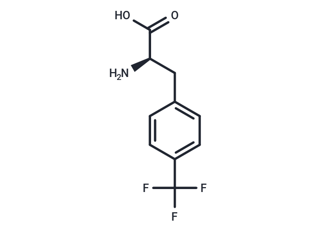 化合物 4-(Trifluoromethyl)-D-phenylalanine|T67196|TargetMol