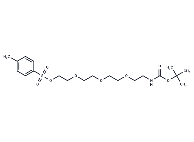 化合物 Tos-PEG4-NH-Boc|T18628|TargetMol