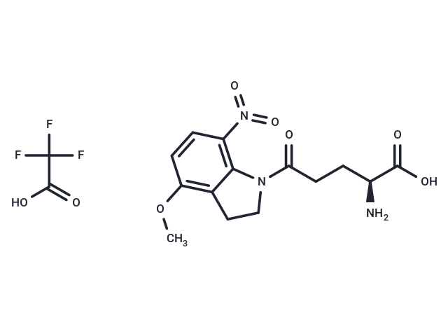 化合物 MNI-caged-L-glutamate TFA|T84390|TargetMol