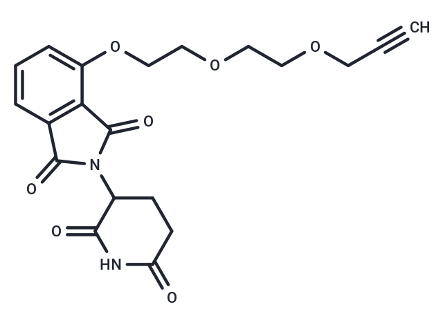 化合物 Thalidomide-O-PEG2-propargyl|T18826|TargetMol