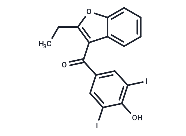 化合物 Benziodarone|T30374|TargetMol