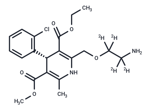 (S)-氨氯地平-d4|TMIJ-0141|TargetMol