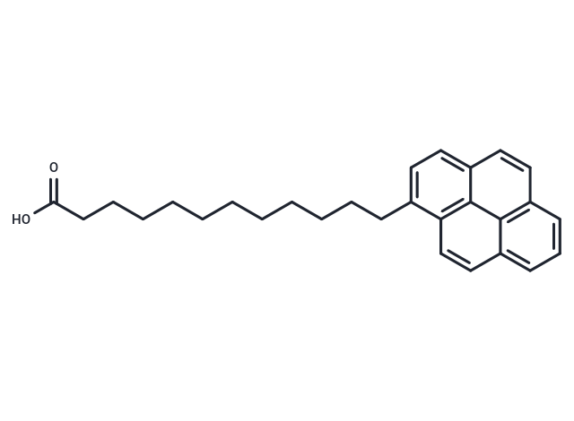 化合物 12-(1-Pyrenyl)dodecanoic acid|T67159|TargetMol