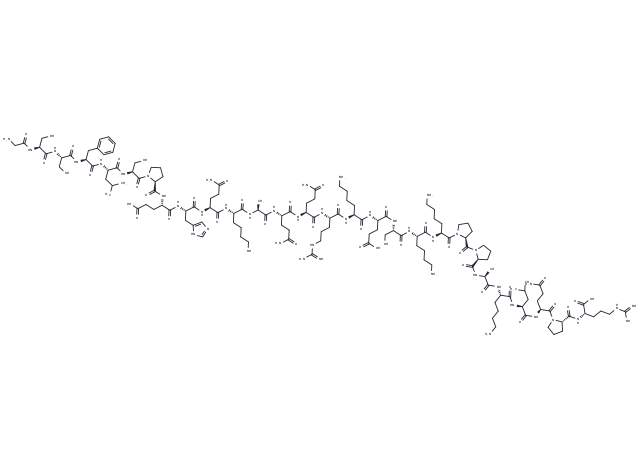 化合物 [Des-octanoyl]-Ghrelin (rat)|TP2242|TargetMol