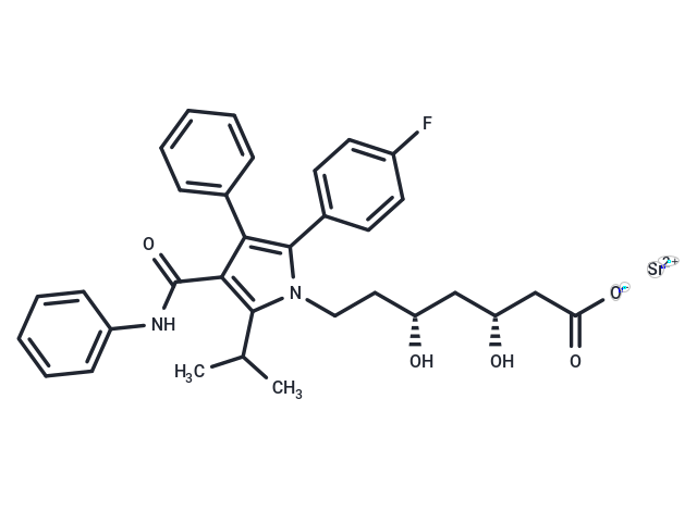 化合物 Atorvastatin strontium|T71492|TargetMol