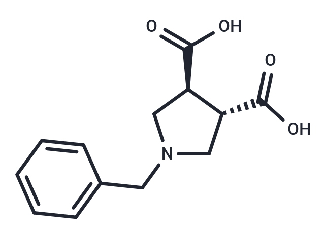 化合物 Trans-1-benzylpyrrolindine-3,4-dicarboxylic acid|TNU0690|TargetMol