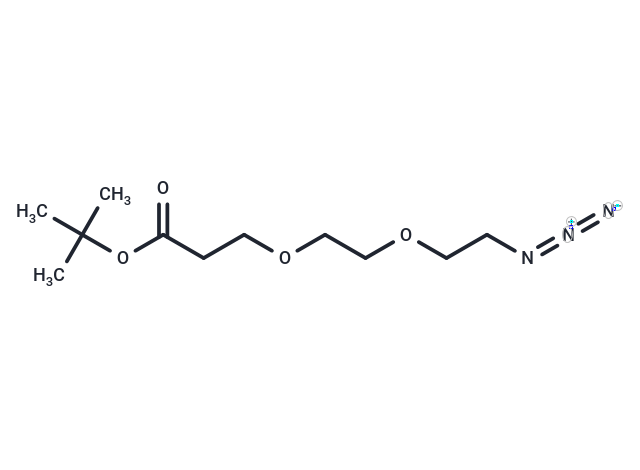 化合物 Azido-PEG2-C2-Boc|T17493|TargetMol