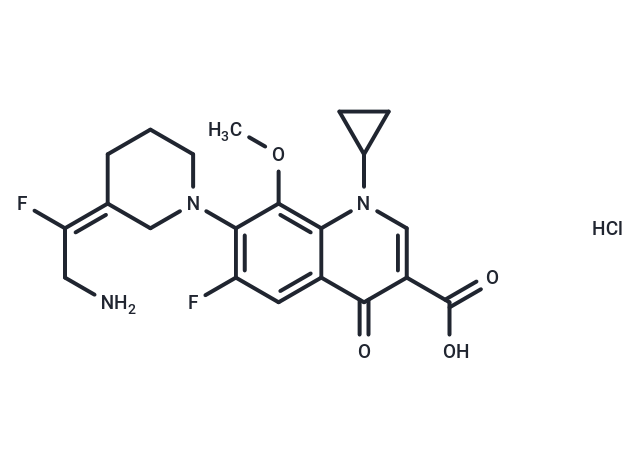 化合物 Acorafloxacin HCl|T23622|TargetMol