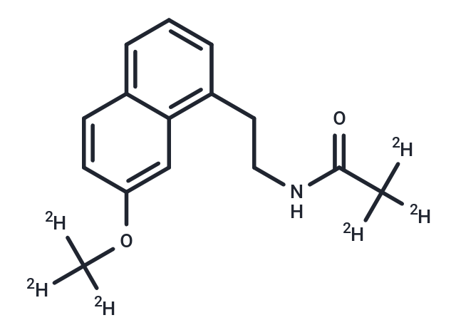 化合物 Agomelatine-d6|T10266|TargetMol