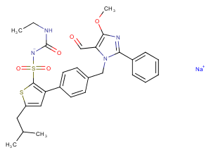 化合物 AVE 0991 sodium salt|T14354|TargetMol