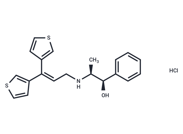 化合物 Tinofedrine HCl|T34884|TargetMol