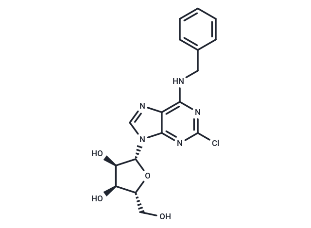 化合物 2’-Chloro-N6-benzyl adenosine|TNU1412|TargetMol