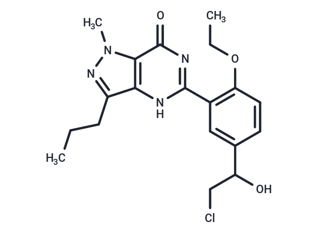 化合物 Hydroxychlorodenafil|T70795|TargetMol