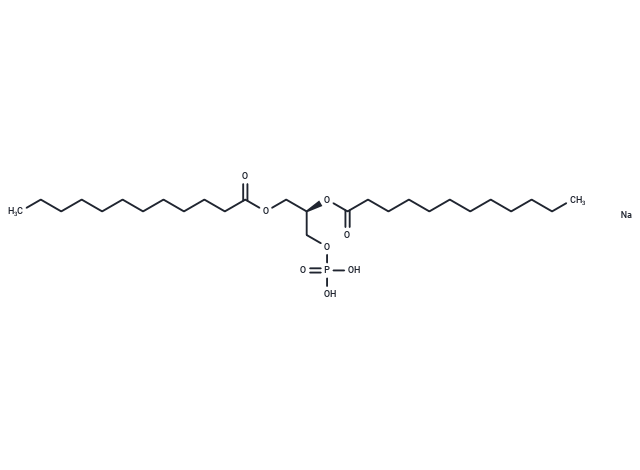 化合物 1,2-Dilauroyl-sn-glycero-3-PA sodium|T84451|TargetMol