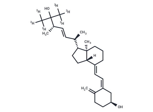 化合物 25-Hydroxy VD2-D6|T19109|TargetMol