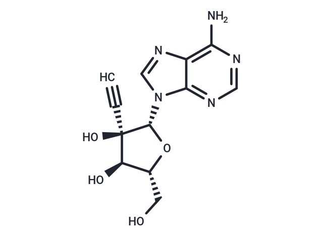 化合物 2’-b-C-Ethynyladenosine|TNU0474|TargetMol