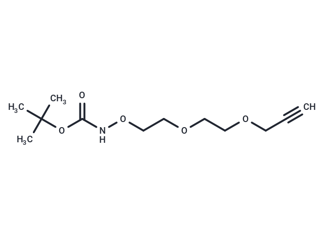 化合物 Boc-aminooxy-PEG2-propargyl|T14740|TargetMol