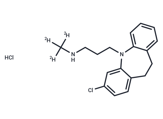 化合物 N-Desmethyl Clomipramine-d3|T19448|TargetMol