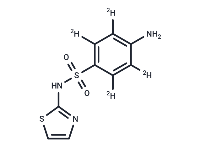 化合物 Sulfathiazole-d4|T13035|TargetMol