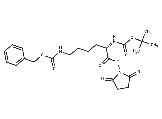 化合物 Boc-Lys(Z)-OSu|T65044|TargetMol