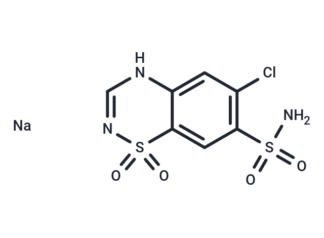 化合物 Chlorothiazide Sodium|T22660|TargetMol