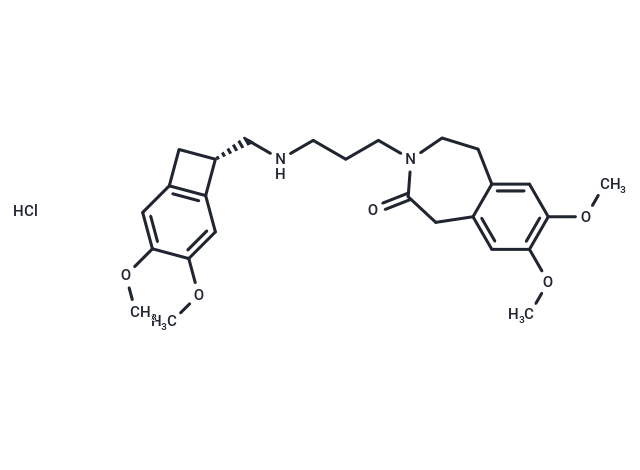 化合物 N-Demethyl ivabradine hydrochloride|T11695|TargetMol