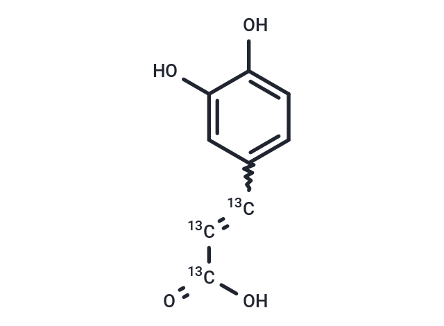 Caffeic Acid-13C3|T38037|TargetMol