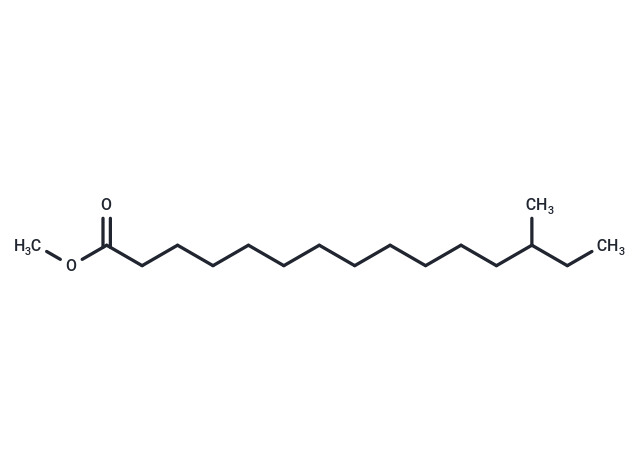 化合物 13-methyl Pentadecanoic Acid methyl ester|T85263|TargetMol