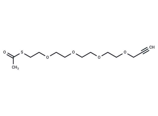 化合物 S-acetyl-PEG4-propargyl|T16825|TargetMol