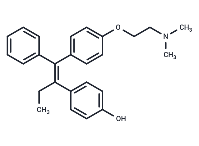 化合物 4'-hydroxy Tamoxifen|T22512|TargetMol