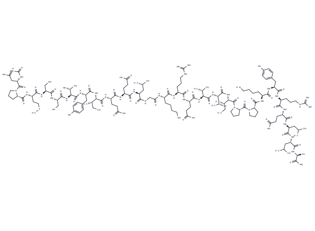 化合物 Acetyl-Calpastatin(184-210)(human)|TP2056|TargetMol