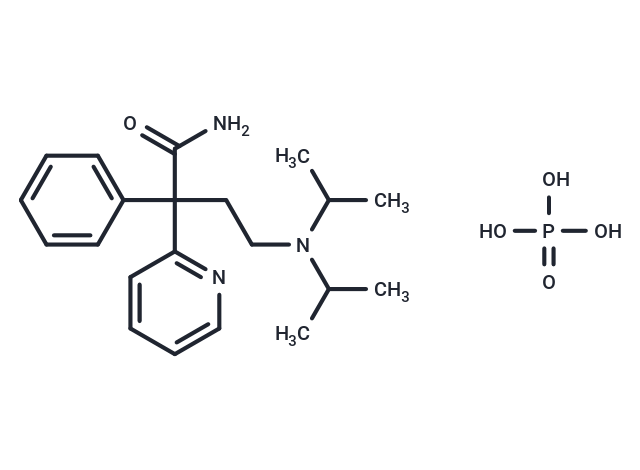 化合物 Disopyramide phosphate|T21424|TargetMol