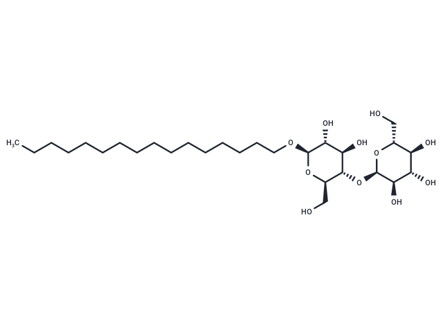 化合物 n-Hexadecyl-β-D-Maltopyranoside|TF0028|TargetMol