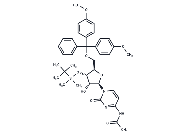 5’-O-DMT-3’-O-TBDMS-Ac-rC|T37134|TargetMol