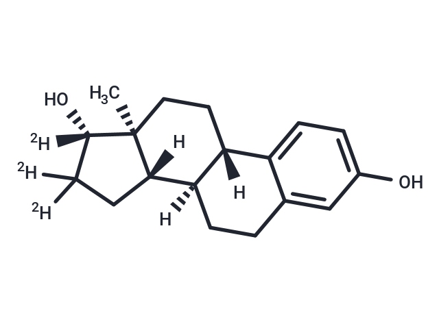 17β-雌二醇-16,16,17-d3|TMIJ-0196|TargetMol