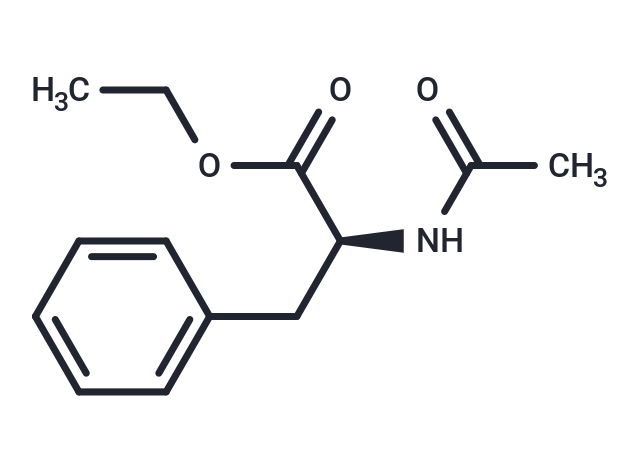 化合物 N-Acetyl-L-phenylalanine Ethyl Ester|T65398|TargetMol