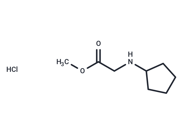 化合物 Methyl 2-(cyclopentylamino)acetate hydrochloride|T66007|TargetMol