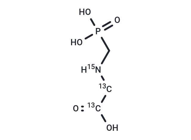 草甘膦-13C2-15N|TMIJ-0448|TargetMol