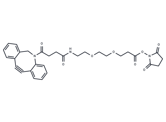 化合物 DBCO-PEG2-NHS ester|T84793|TargetMol