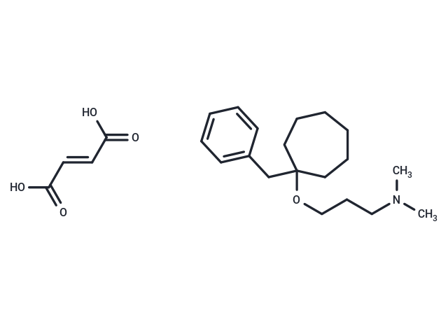 化合物 Bencyclane Fumarate|T30317|TargetMol