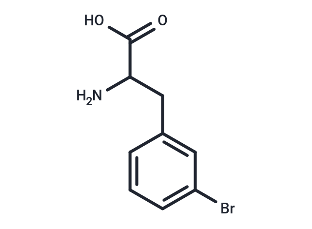 化合物 H-DL-Phe(3-Br)-OH|T66042|TargetMol