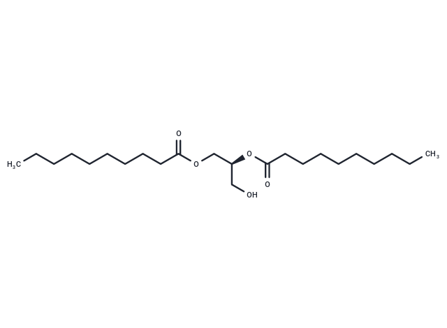 化合物 1,2-Didecanoyl-sn-glycerol|T84614|TargetMol